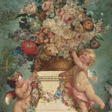 Схема вышивки «ангелочки»