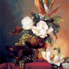 Схема вышивки «камелии»