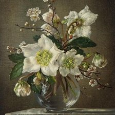 Схема вышивки «Christmas Roses»