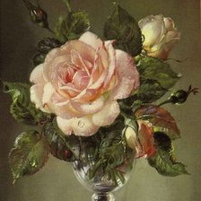 Схема вышивки «Flowers by Cecil Kennedy»