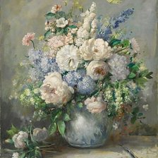 Схема вышивки «Flowers»