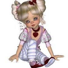 Схема вышивки «КУКОЛКА»