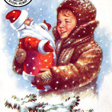 Схема вышивки «новогодняя»