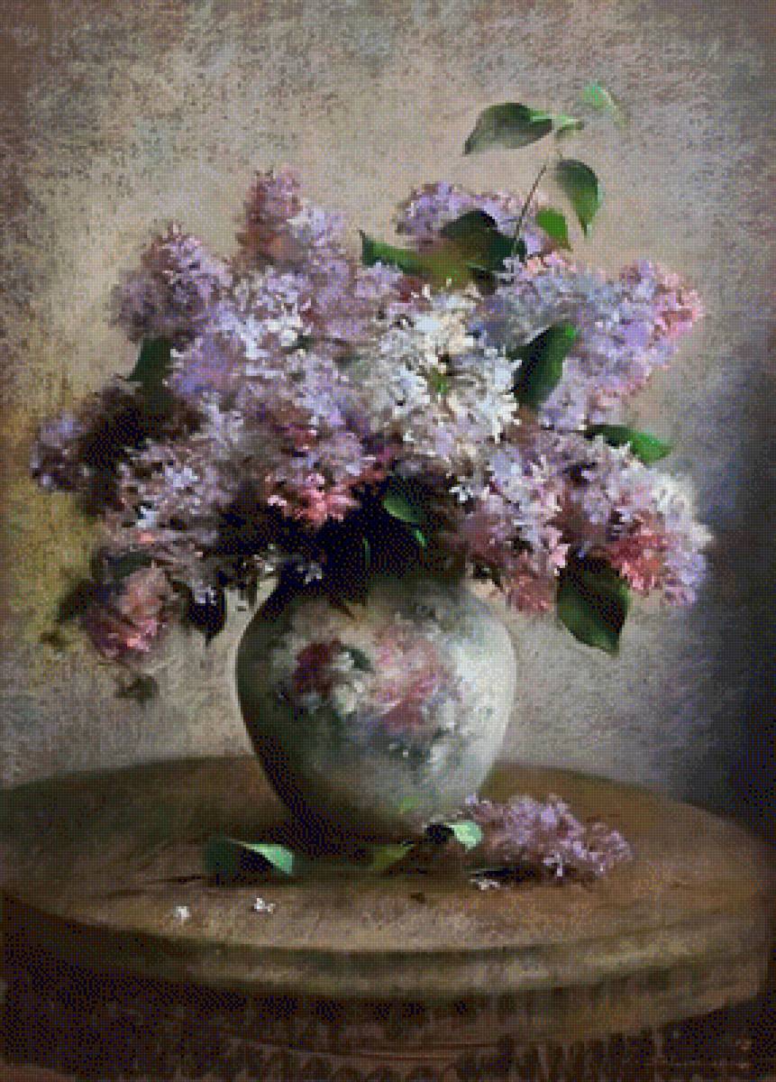 Lilacs In Vase - lilacs in vase - предпросмотр