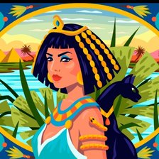 Схема вышивки «Клеопатра»