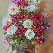 Схема вышивки «Букет»