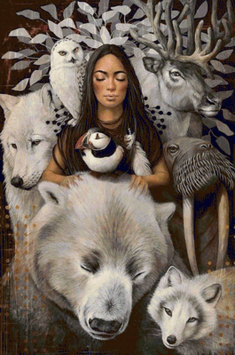 Winter animals - предпросмотр