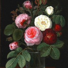 Схема вышивки «цветы»