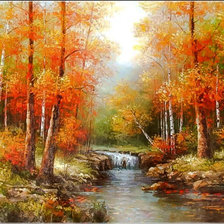 Схема вышивки «Autumn.»