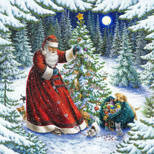 Схема вышивки «Новогодняя»