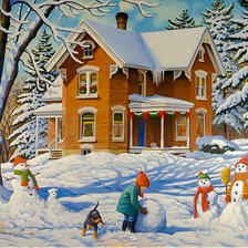 Схема вышивки «Make New Friends.»