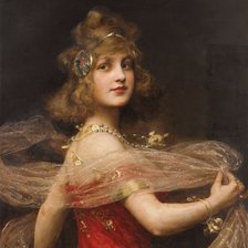 Схема вышивки «Salomé»