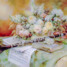 Схема вышивки «Clarinet Ensemble.»