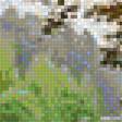 Предпросмотр схемы вышивки «Pines Along the River.» (№2006554)