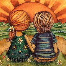 Схема вышивки «Детская»