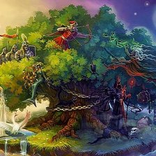 Схема вышивки «Сказки Пушкина 2»