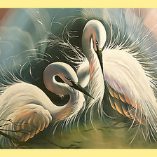 Схема вышивки «Серия "Птицы"»