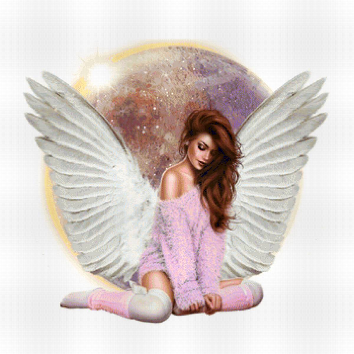 Angel Woman - fantasy - предпросмотр