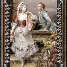 Схема вышивки «ретро»