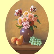 Схема вышивки «Букет.»