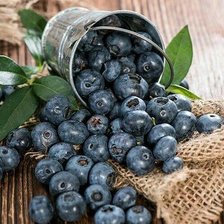 Схема вышивки «Спелая черника»