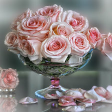 Схема вышивки «Розы»