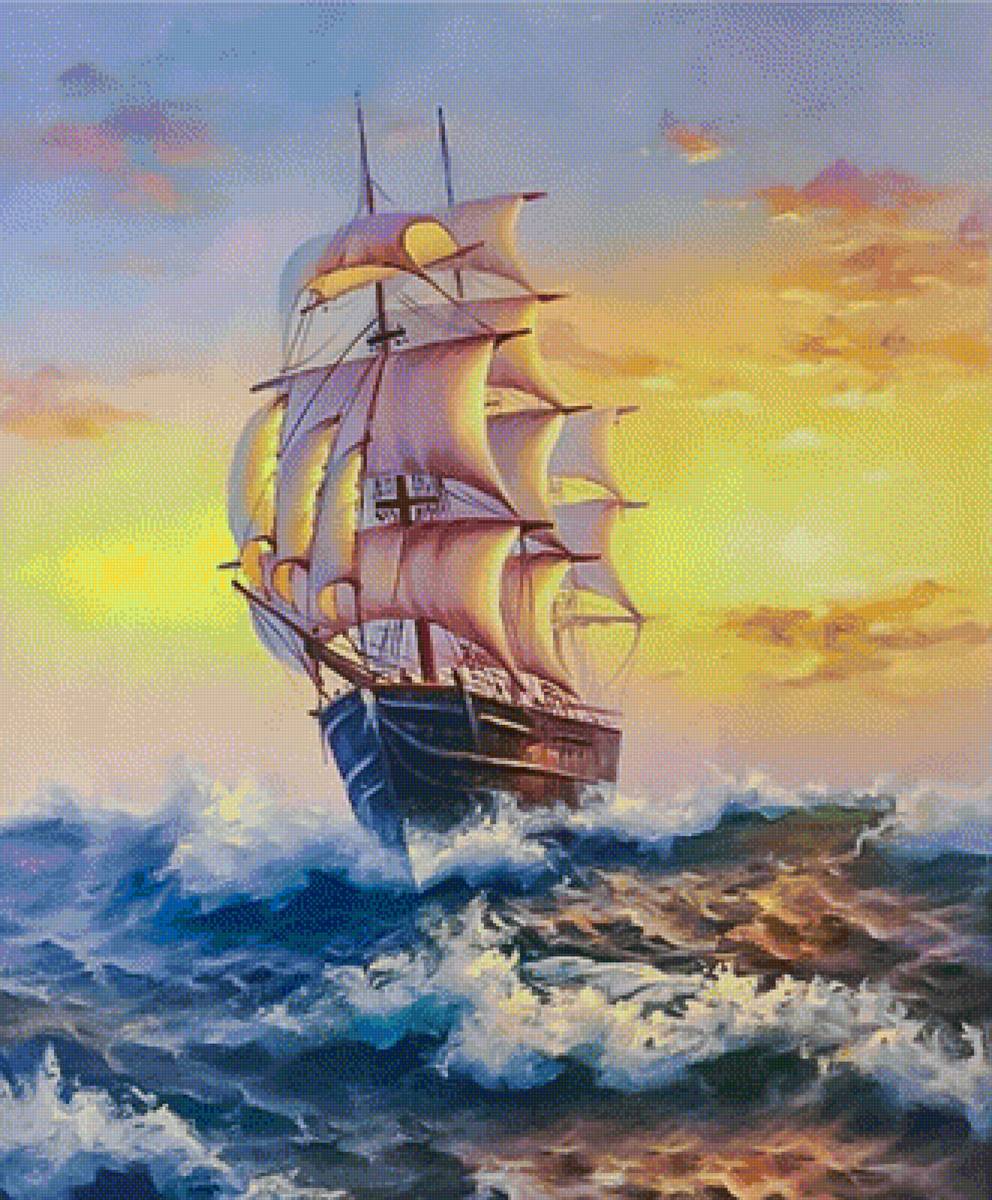 Ship. - seascenes. - предпросмотр