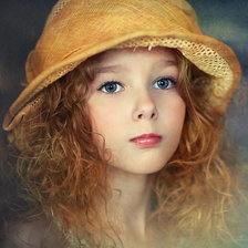 Схема вышивки «Девочка»