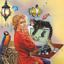 Схема вышивки «Всё наоборот»