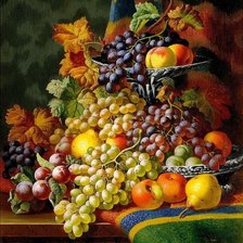 Схема вышивки «натюрморт»