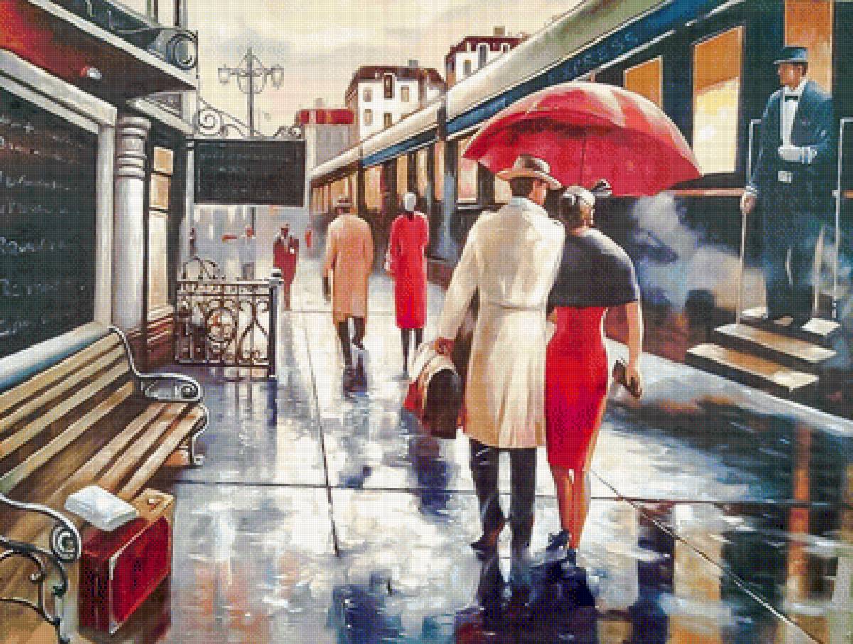 At the Train Station. - scenarys.people. - предпросмотр