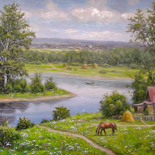 Схема вышивки «At Home.»