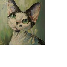 Схема вышивки «Аэлита  /худ. Кира Панина/ размер изображения 266х263 крест.»