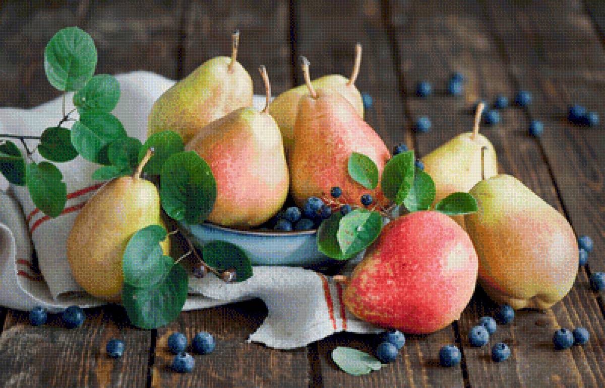 Натюрморт - натюрморт, фрукты, ягоды - предпросмотр