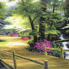 Схема вышивки «природа»