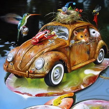 Схема вышивки «Мойка»