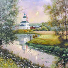 Схема вышивки «Russian Spring.»