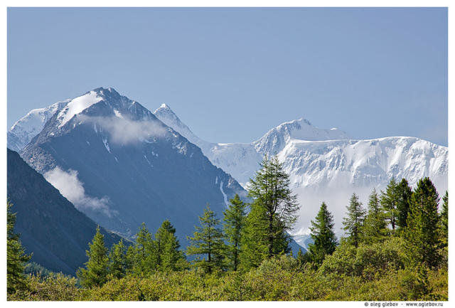 Горный пейзаж - горы, пейзаж, природа - оригинал