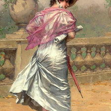 Схема вышивки «Взгляд»