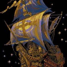 Схема вышивки «Под звёздами»