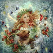 Схема вышивки «Christmas.»