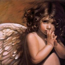 Схема вышивки «Ангел»