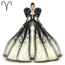 Схема вышивки «Овен»