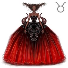 Схема вышивки «Телец»