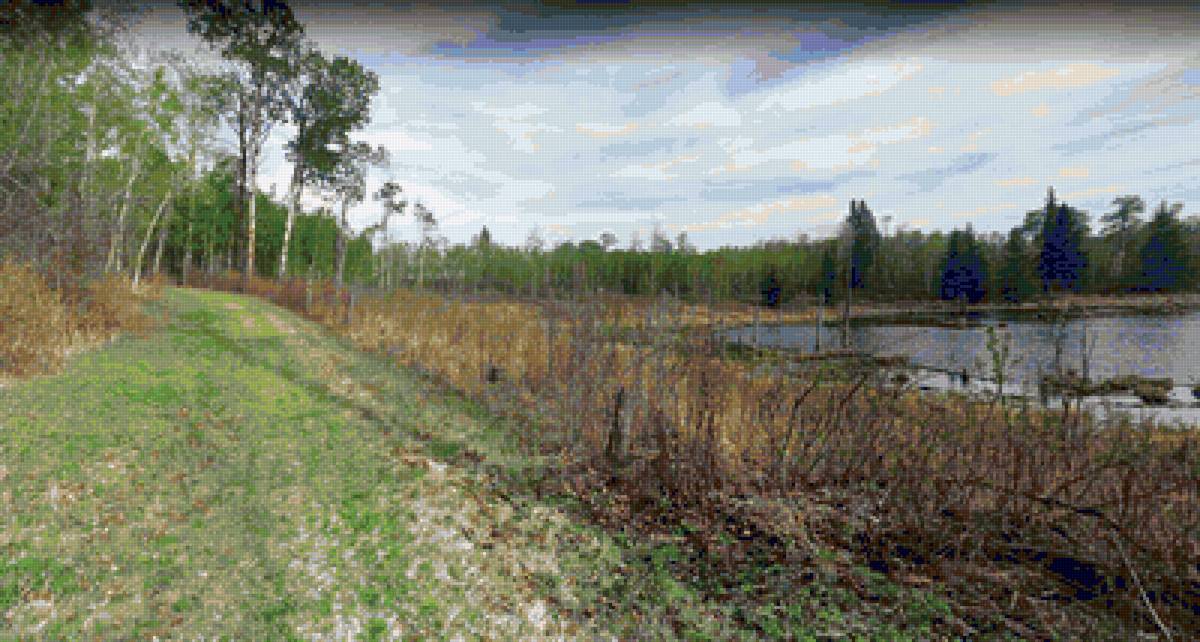 Blackfoot Push Lake - landscape, scenery - предпросмотр