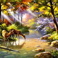 Схема вышивки «Природа»