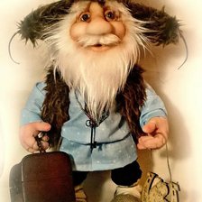 Схема вышивки «Домовой»