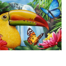 Схема вышивки «Мир птиц»