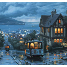 Городской пейзаж.