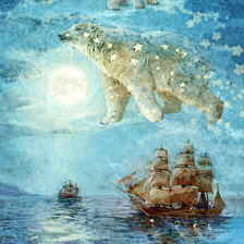 Схема вышивки «Путь домой»